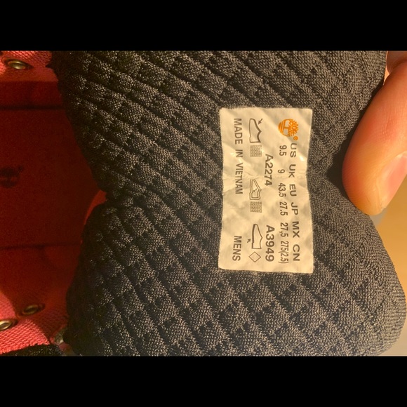 Timberland Men's - Euro Hiker Jaquard 9.5 M - Picture 5 of 7